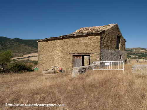 SUPUESTO LUGAR DONDE ESTUVO LA ERMITA DE SANTIAGO